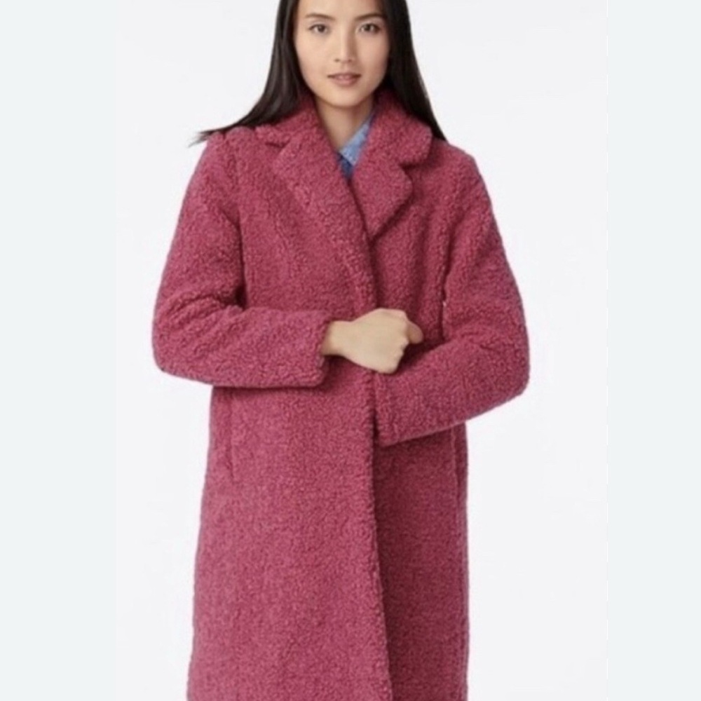 J. Crew Women's Rose Teddy Jacket